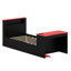 Lit de jour multifonctionnel avec couchette coulissante, bureau intégré, éclairage à DEL et ports de charge USB-2009675445