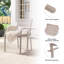 Fauteuil de patio empilable avec coussin Fiskeville-2069686930