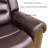Vandever Faux Leather Home Theater Seat