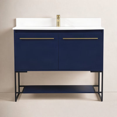 Rozell 40'' Single Bathroom Vanity