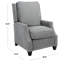 Fauteuil inclinable manuel standard en mouvement de 30 po Ambir
