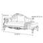 Chaise longue en bois massif American Light-100064385
