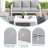 Modern Outdoor Patio Furniture With Coffee Table And Fire Pit-2030954985-2030954987