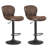 Pascale Swivel Upholstered Adjustable Height Counter Stool