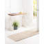Tapis brun / beige en jute / coton tissé à plat à la main Anner-1547406825