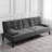 Aldiana 64.2" Convertible Futon Upholstered Sofa Bed-1441701987