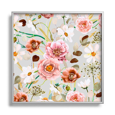 «Nice garden Blooms» par Marta Barragan Camarasa - reproduction de cadre photo