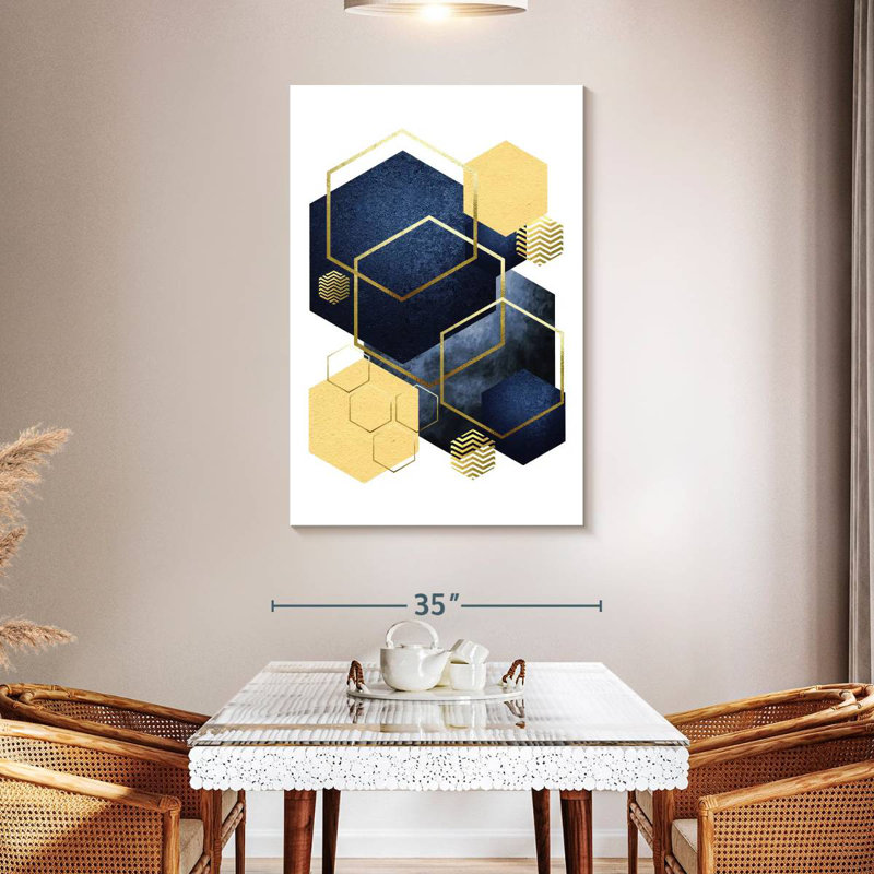 Avery Geometric Greek Odyssey, 48" H x 32" W