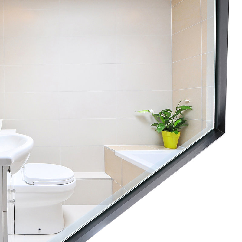 Miroir de meuble-lavabo noir 40X30inch, 30,09 po x 40,48 po