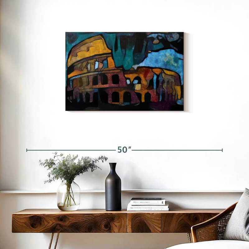 Lilie Colosseum, 20" H x 30" W