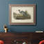 «Blue Heron» par John Audubon - peinture sur toile encadrée-1889717572