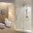 Single Sliding Frameless Shower Door