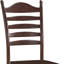 Chaise d'appoint de salle à manger espresso-1327955427