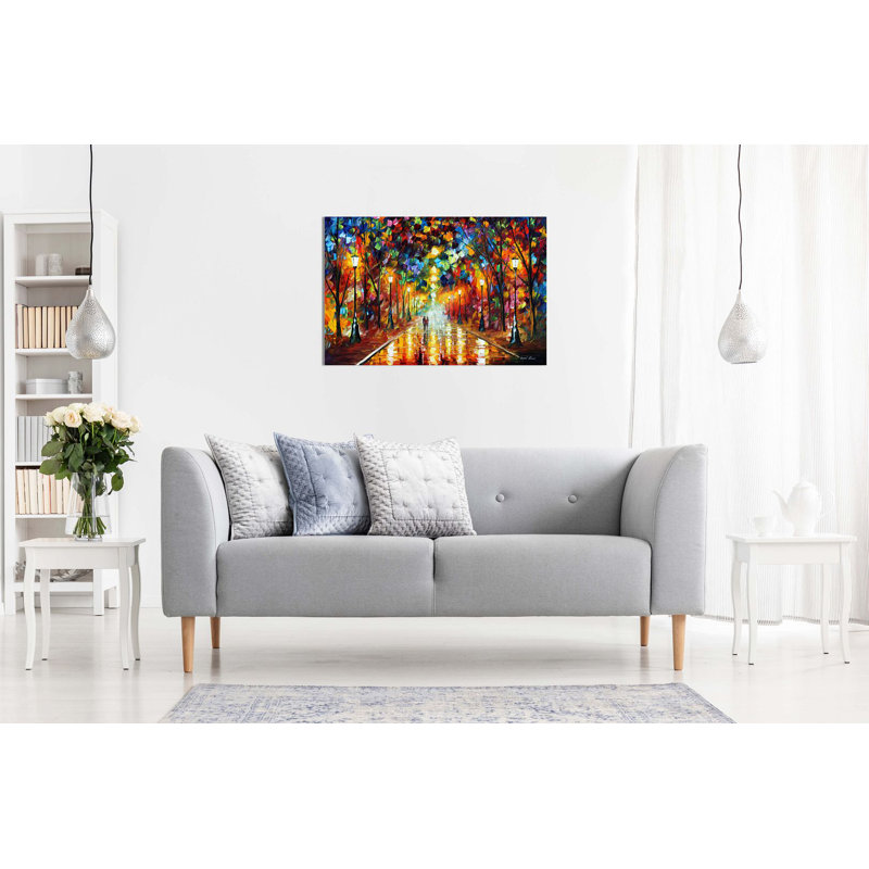 Farewell To Anger by Leonid Afremov - Wrapped Canvas Painting, 61cm H x 91cm W