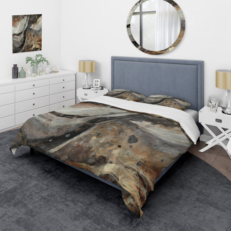 Ensemble de housse de couette en microfibre / polyester Morning Effervescence II Bedding