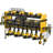 Pegboard Power Tool Organizer With Charging Station - Large Storage And 8 Outlet Power Strip