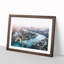 River Thames and London Skyline - Framed Print-56758338-56758339