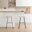 Gallitzin Solid Wood Kitchen Counter Bar Stool-1039633644-1039633639