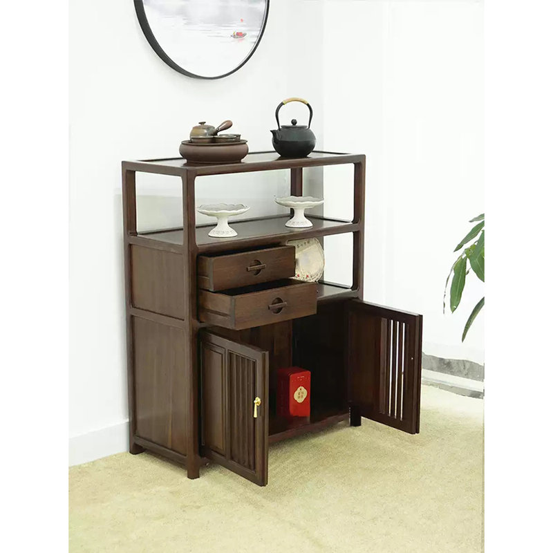 Simple Solid Wood Home Dining Accent Cabinet