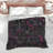 Gothic Candle Holders Drapes Comforter-129084372