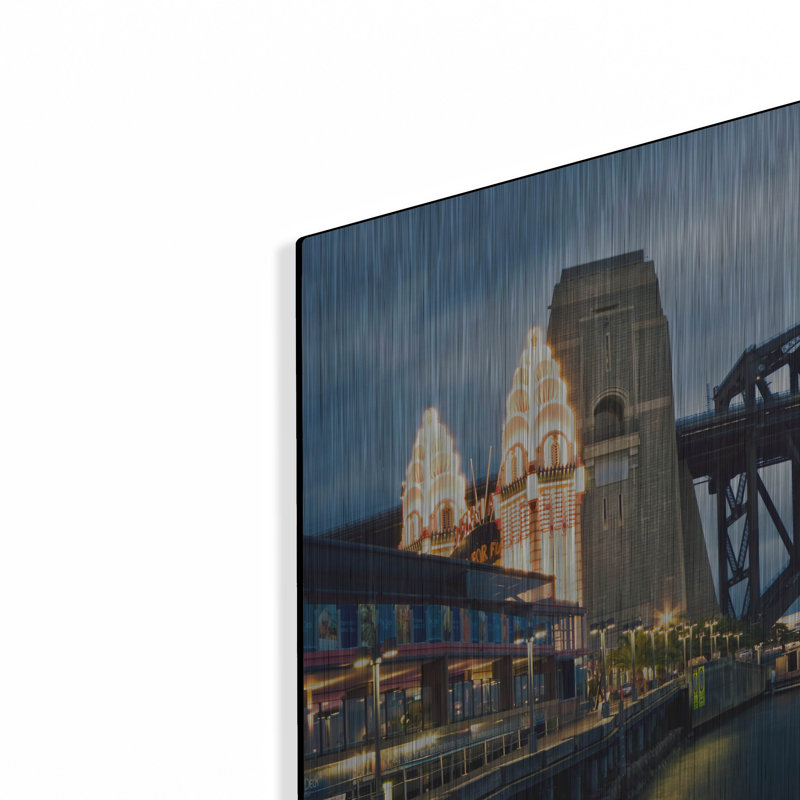 " Sydney Harbour " by SD Smart, 12" H x 36" W