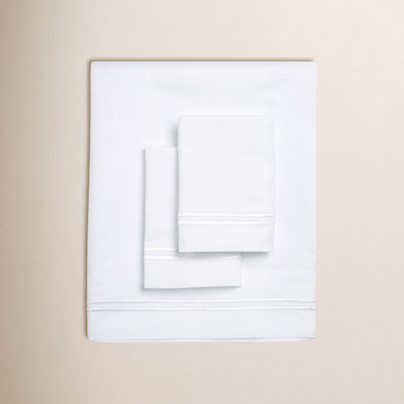 Benin Cotton Sheet Set, Queen, Cream