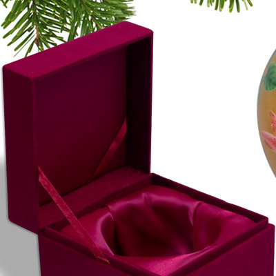 4.75'' Glass Finial Ornament
