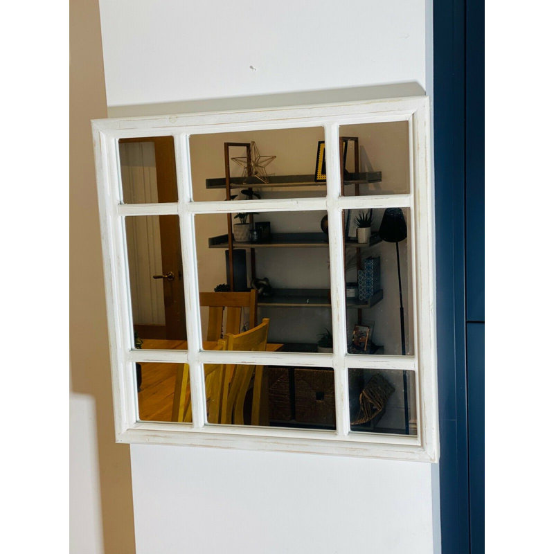 Watson Wood Flat Wall Mirror