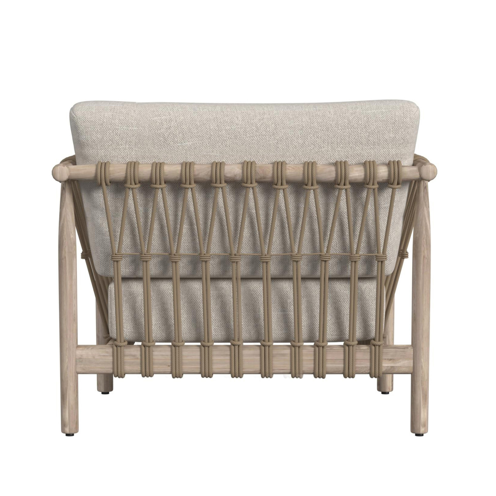 Leo Outdoor Accent Chair Taupe