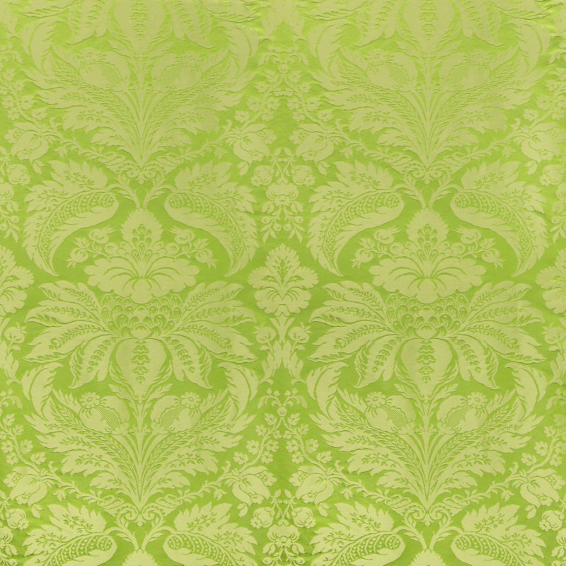 Pierre Cotton Blend Performance Fabric, Green