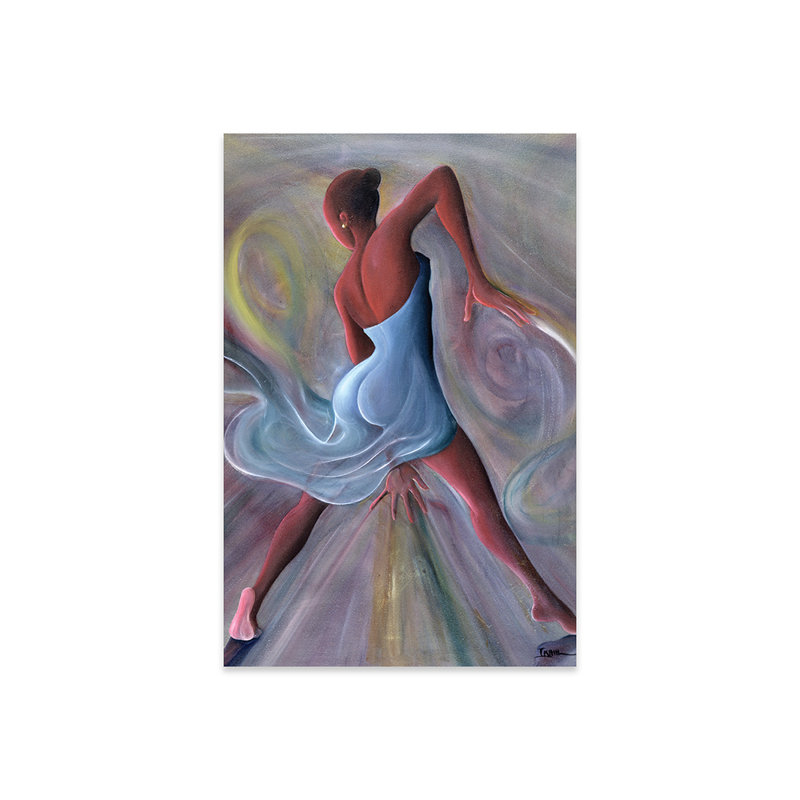 Peinture bleue sur plastique / acrylique par Ikahl Beckford, peinture
