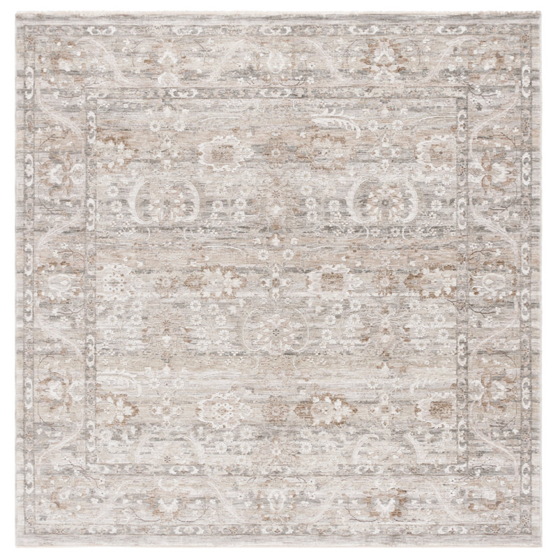 Tapis oriental Mason 100 Performance, Carré 6 pi 3 po