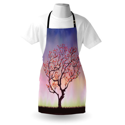 No Pattern Bib Apron