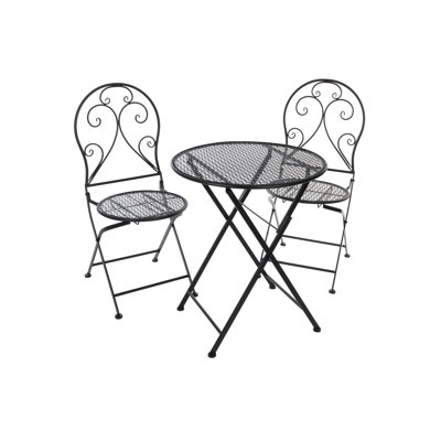 Magdalen 2 - Person Patio Dining Set with Round Table