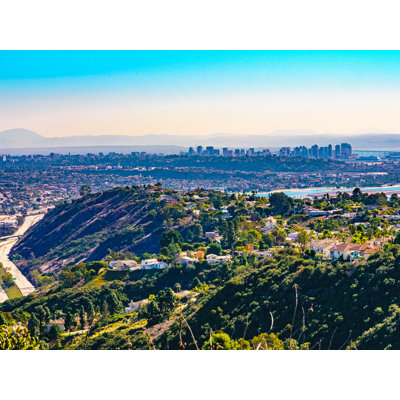 Brian Mc Clean " High View Of San Diego From Mount Soledad, La Jolla " by Brian Mc Clean