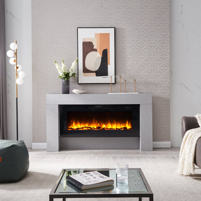 CARMAUX FLAMME Electric TV Stand