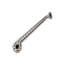 Barre d'appui ADA moderne en acier inoxydable brossé satiné 12 po Modern Classic-124175792-124175785