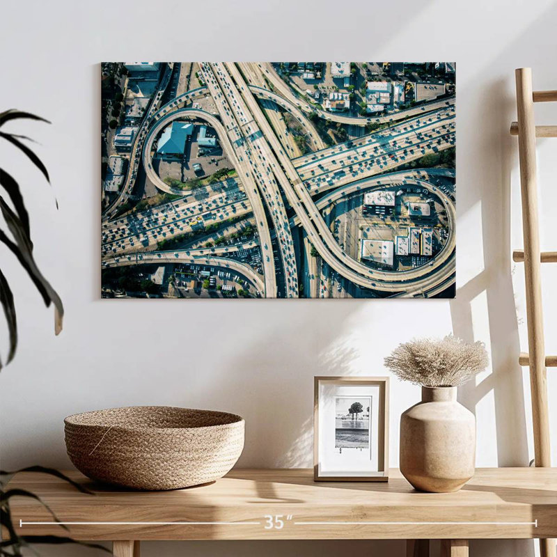 LA Freeway Interchange, 16" H x 24" W