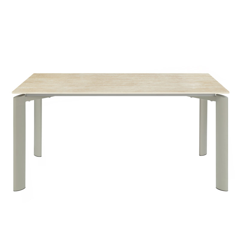 Minimalist Ceramic-Topped Rectangular Dining Table For Stylish Spaces