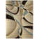 Tapis beige à motif abstrait Dov