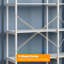 150cm H x 30cm W Iron Etagere Bookcase