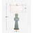  Pollard Slate Green Table Lamp