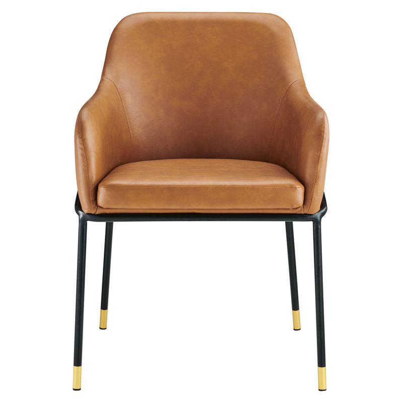 Chaise en cuir Vegan