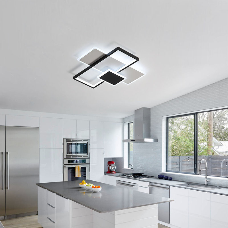 50CM Dimmable LED Flush Mount Ceiling Light