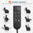 Oversized Dual Motor Lay Flat Power Lift Recliner Chair For Big & Elderly People With Massage, Heating, USB & Type-C Ports, Gray-310177274