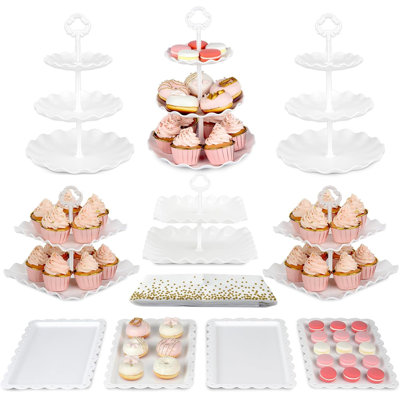 Ensemble de 10 supports à gâteau pour fête d'anniversaire