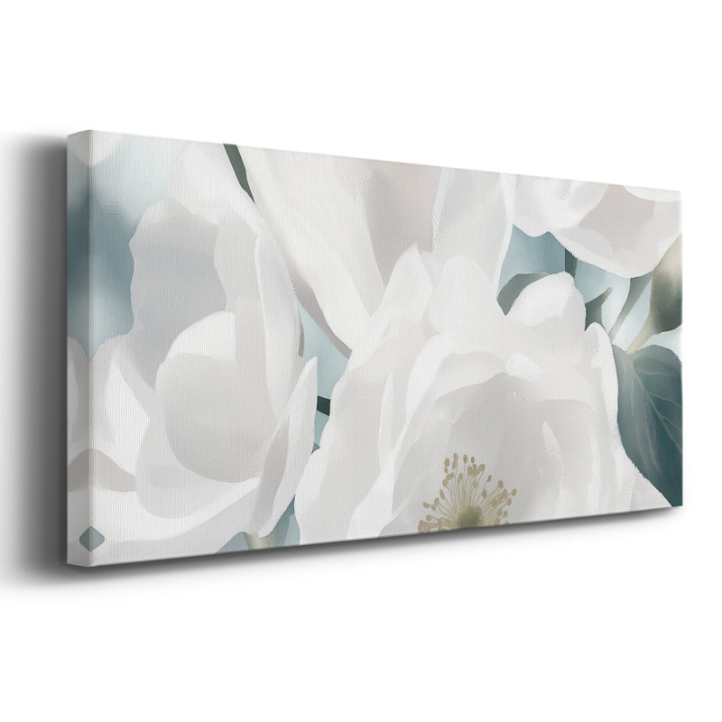 Botanical Series-CCDXL- Toile tendue avec châssis - Prêt à accrocher, H 16 po x l 40 po