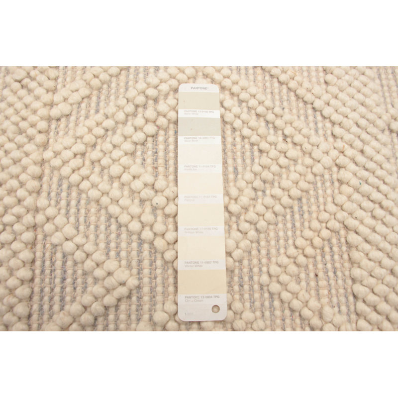 Tapis crème Sienna 5 pi 10 po x 5 pi 10 po