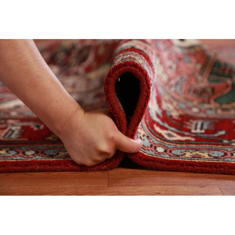 Tapis à motif oriental traditionnel géométrique 8 x 10