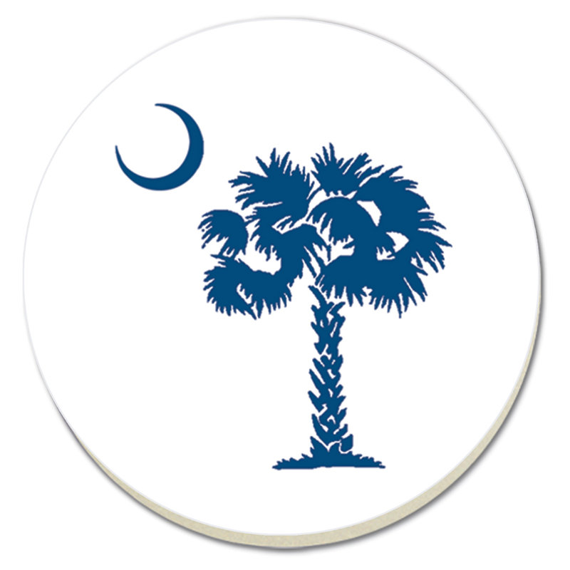 Stoneware Round 4 Piece Coaster Set